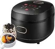 Fully Automatic Pearl Pot, 5L Commercial Pearl Tapioca Cooker Pearl Maker for Tea & Bubble Tea & Milk Tea Touchscreen 900W