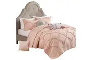 Coverlet Quilt Set Queen/King/King Single - Pink
