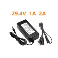 在飛比找蝦皮購物優惠-29.4V 1A  2A  3A 充電器 鋰電池 5.5*2