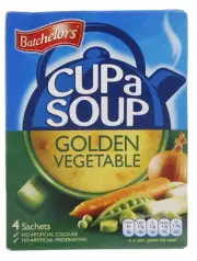 Golden Vegetable Cup a Soup Imported Instant Soup 12 Pack