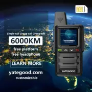 G380 GPS 5000KM Zello Walkie Talkie Long Range Global Ptt 4G Poc Radio100km New