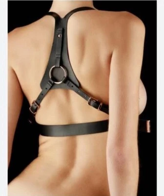 New Honey Birdette Leather Strap In Harness Size M/L