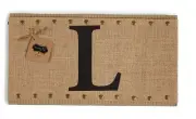 Mud Pie Initial studded rap-L