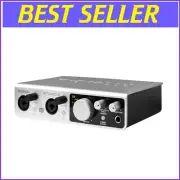 Versatile USB Audio Interface with Colorful Indicators - Perfect for Home Studio