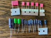 Denon DP-30L DP-30L II Recap Kit Capacitors Turntable Speed Repair Set (20 parts
