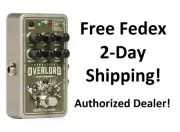 New Electro-Harmonix EHX Nano Operation Overlord Overdrive Effects Pedal