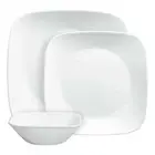 NEW Corelle Square Dinner Set 12 Piece Set By Spotlight