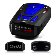 2025 Model 1MOR Radar Detector featuring 360° Laser Detection in City and Highway Dual Modes
