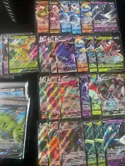 Pokemon Card Lot 100 Authentic TCG Cards + VMAX GX EX VSTAR OR V!