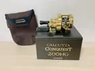 Baitcasting Reel 21 CALCUTTA CONQUEST 200HG Right 6.5:1 Fishing IN BOX