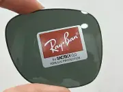 New RAY-BAN Lenses Justin RB4165 54-16mm Green Authentic