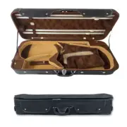 Violin Viola Double Case 4/4 Full size Hold 2 pcs Strong Music sheet Bag