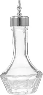 ABOOFAN Glass Bitters Bottle with Lid 50ml Sealing Cocktail Bitters Bottle for Parties Elegant Glass Bottle for Crafting Delicate Cocktails and Bitters