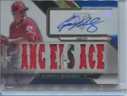 2016 TOPPS TRIBUTE GARRET RICHARDS AUTOGRAPH RELIC 1/3 ANGELS