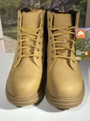 OZARK TRAIL Men's Size 11 Troy Lace-Up Hiking, Hunting Work Boots • Wheat