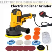 5'' Electric Polisher Buffer Sander Car Polishing Machine With Buffing Sponges