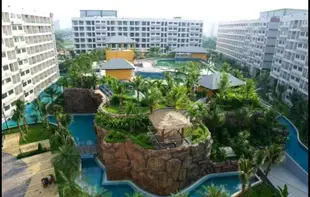 中天海灘公寓套房 - 23平方公尺/1間專用衛浴Laguna Maldives Pattaya's largest pool