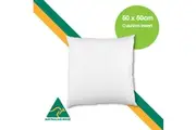 Aus Made 50 x 50cm Cushion Insert Polyester Premium Lofty Fibre