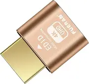 Dummy Plug Headless Ghost Display Emulator DDC EDID Emulator Fake Display HDMI-compatible 4K@60Hz-1Pack