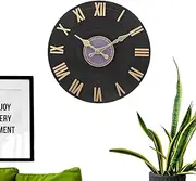 Large Outdoor Clock | Retro Indoor Outdoor Wall Clocks,Silent Round Clocks, Easy to Read Decorative Clock for Kitchen Patio,Bathroom,Deck,Porch,Pool Yechun