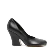 [Dries Van Noten] Dries Van Noten Round-toe Pumps 40 IT BLACK