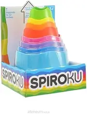 Fat Brain Toys 55cm SpiroKu Spiral Toy 3y+ Stacking Game Kids/Children Fun Play