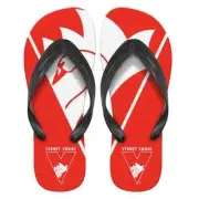Sydney Swans AFL Adults Beach Thongs Sizes S-L BNWT