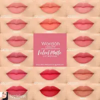 在飛比找蝦皮購物優惠-Wardah Colorfit Velvet Matte L