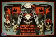 EXPLAIN MOTORCYCLES! 8"X12" METAL USA MADE! MAN CAVE GARAGE BAR HARLEY INDIAN