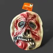 Halloween Mask With Elastic Head Band New With Tags