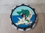 Vintage Ramar Ind. Plastic Clock Making Face Part Largemouth Bass 1983 4 Inch
