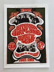Jefferson Airplane + Grateful Dead "In Toronto" Gig / Concert Poster - Reprint