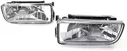 Car Fog Light Assembly Compatible With Bmw For 3 Series E36 1992-1998 Car Front Bumper Fog Lamp Assembly Fog Lamp Halogen Fog Lamp no Bulb 63178357389(A pair yellow)
