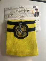 Harry Potter Hufflepuff 60" Scarf Yellow Wizarding World - NEW w TAGS