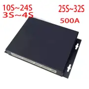 500A 10S~24S Relay Contactor Li ion 3.7V lifepo4 3.2V bms with BT UART APP