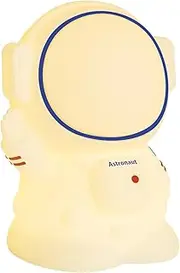 [K KASONIC] Night Light for Children, RGB Silicone Night Light for Toddlers, Rechargeable Night Lamp with Animal Design and Knock Pressure Control, Children's Night Lights for Bedroom, Astronaut