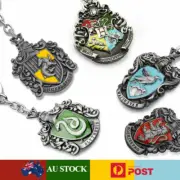 Harry Potter Crests Keyring Keychain Gryffindor Slytherin Hufflepuff Ravenclaw