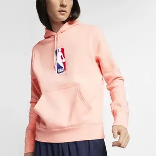 Nike 連帽T恤 SB x NBA Icon 粉 白 男款 滑板 極限運動 籃球 長袖 【ACS】 938413-646