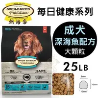 在飛比找Yahoo奇摩購物中心優惠-【免運】烘焙客(非吃不可)Oven-Baked《成犬-深海魚