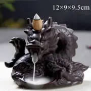 Stylish Incense Burner Waterfall Backflow Cone Incenses Decor Teahouse Office