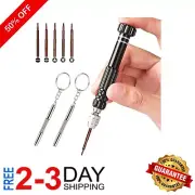 Compact 5-in-1 Screwdriver Set: Precision Tools for Eyeglasses and Electronics
