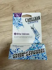 NEW 2 Bite Valves for CAMELBAK Bottle Groove Replacements