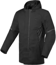 Macna Paradime waterproof Motorcycle Textile Jacket, black, Size S for Men