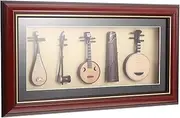 STOBAZA 1 Set Traditional Mini Folk Musical Instrument Adornment Delicate Instrument Models