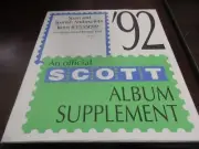SCOTT ALBUM SUPPLEMENT SPAIN & SPANISH ANDORRA #44, 1992 W/FREE SHP.