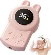 Buhygn Baby Bath Temperature Gauge - Cute Rabbit Waterproof Digital Temp Gauge Floating Toy,Cartoon Bathtub Safety Sensor, Temperature Monitoring for Children's Day, Birthday, Easter