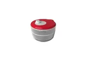 Davis & Waddell Salad Spinner Lettuce Vegetable Dryer Serving Bowl White/Red