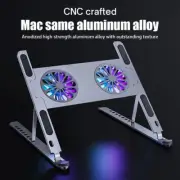 RGB Light Laptop Stand With Cooling Fan For iPad Tablet Bracket IPad Notebook Ho