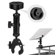 Adjustable Pole Clamp Mount for Starlink Mini, RV Ladder Mount for Starlink Mini Bracket Accessories for RV/Pole/Yacht/Camper/Guardrails