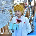 [COSPLAY便利屋］庫洛魔法使 李小狼/木之本櫻白色聖誕節版本服裝出租